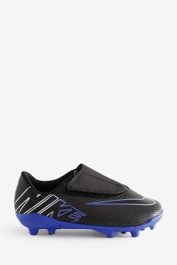 Nike Black Jr. Zoom Mercurial Vapor 15 Turf Football Boots