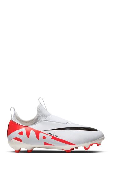 Nike white and red football boots sales
