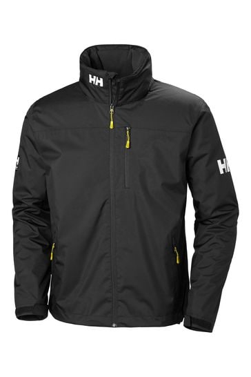 Helly hansen mens crew hooded midlayer waterproof jacket hotsell