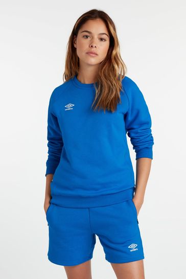 Umbro Blue Club Leisure Sweatshirt