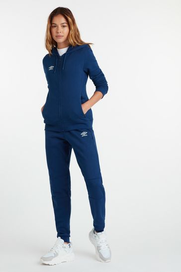 Buy Umbro Dark Navy Blue Club Leisure Zip Through Hoodie from Next Italy