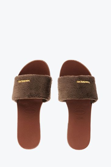 Buy Havaianas Fluffy Sandals from Next Luxembourg