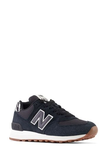 574 new balance womens black on sale