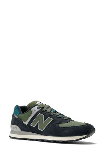 New Balance Black 574 Trainers