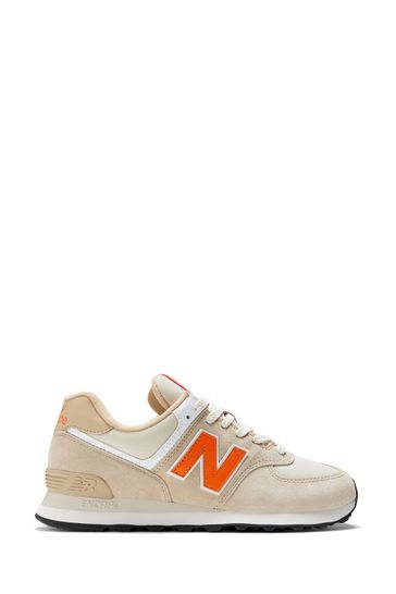 Buy New Balance Cream 574 Trainers from Next Ireland