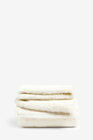 Zara home faux hotsell fur blanket