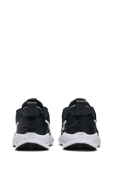 Nike Black White Junior Kids Star Runner 4 Trainers