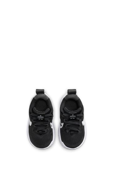 Buy Nike Black White Star Runner 4 Infant Trainers from Next