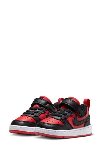 Nike court sales borough infant black