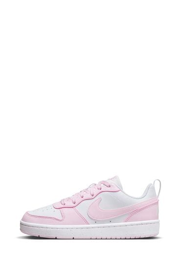 Nike white and pink new arrivals