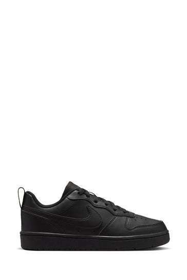 Nike Black Youth Court Borough Low Recraft Trainers