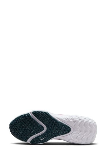 Buy Nike White Green Red Run Flow Easy On Youth Trainers from Next
