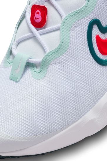 Nike white green red hot sale