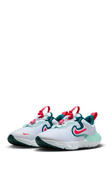 Buy Nike White Run Flow Easy On Junior Trainers from Next Ireland