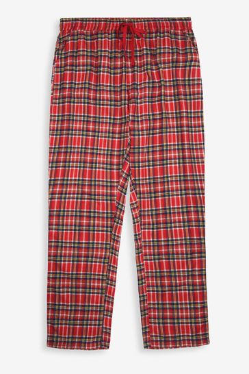 Tartan pyjama bottoms discount men's