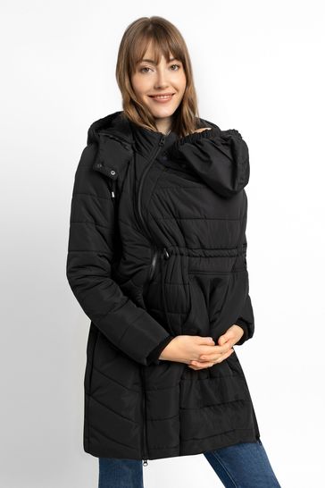 JoJo Maman Bébé Black Zip-in Carrier Panel