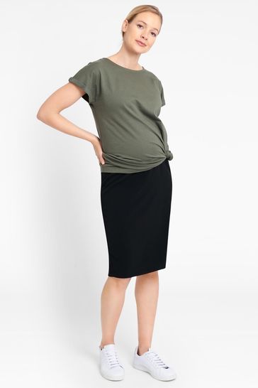 Buy JoJo Maman Bébé Black Tailored Maternity Pencil Skirt from