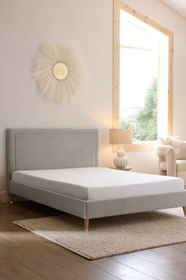 Lightweight queen bed frame sale
