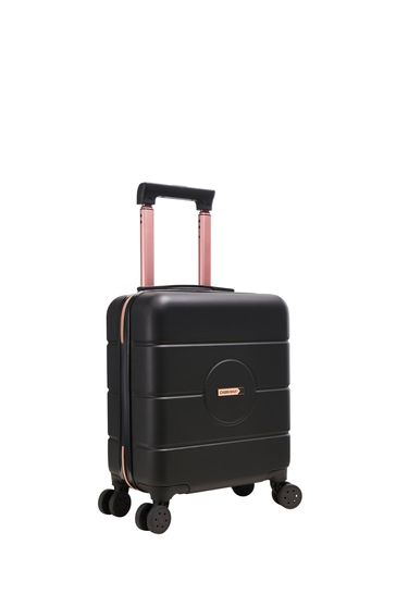 Black suitcase with wheels sale