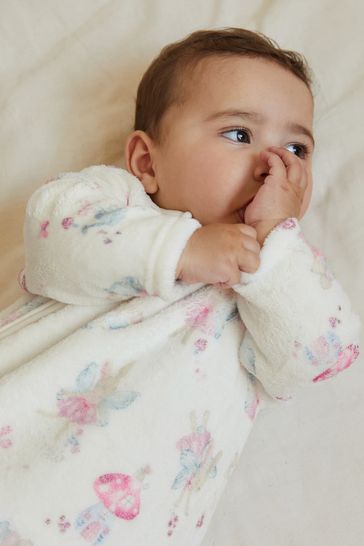 Newborn fleece sleepsuit cheap