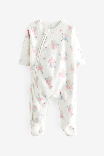 Fleece baby outlet sleepsuits