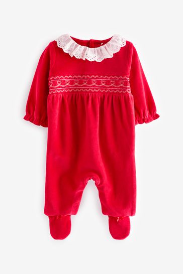 Velvet sleepsuit outlet