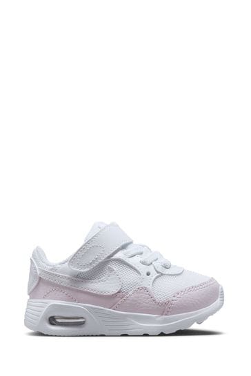 Nike White/Pink Air Max SC Infant Trainers