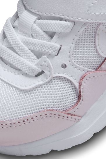 Buy Nike White Pink Air Max SC Infant Trainers from Next Luxembourg