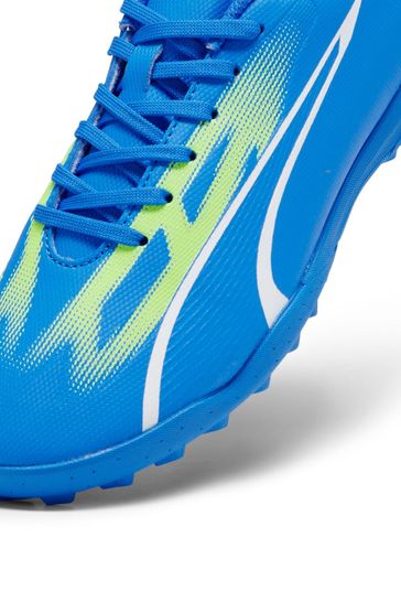 Puma Blue Ultra Play Kids Astroturf Football Boots