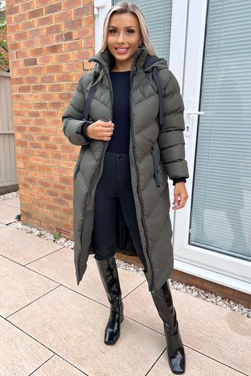 Ax paris padded high neck jacket hotsell