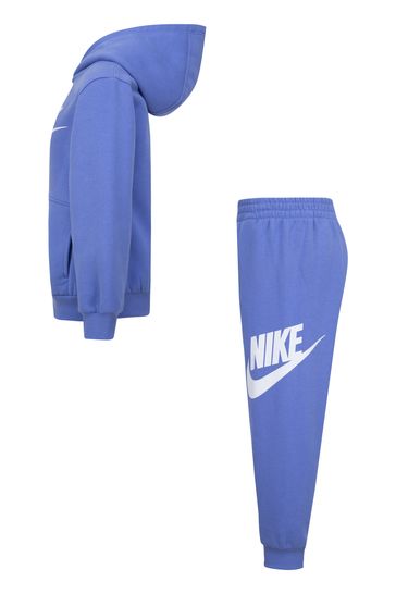 Buy Nike Pale Blue Little Kids Club Fleece Tracksuit Set from Next