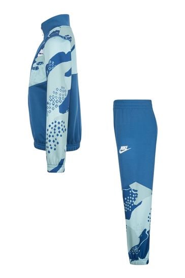 Buy Nike Blue Camo Blue Tracksuit from Next Poland