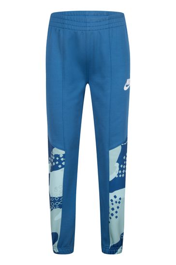 Blue camo store nike sweatsuit
