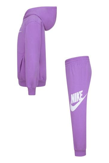 Nike fleece tracksuit set sale