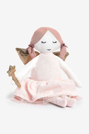 Pink Fabric Fairy Doll