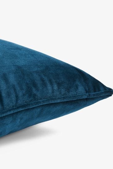 Buy Navy 43 x 43cm Matte Velvet Cushion from Next Bahrain
