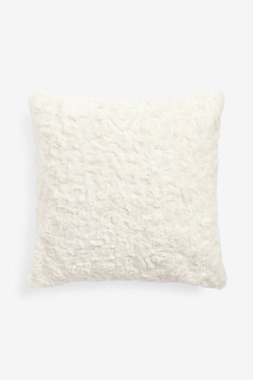 Mila faux fur throw pillow 2025