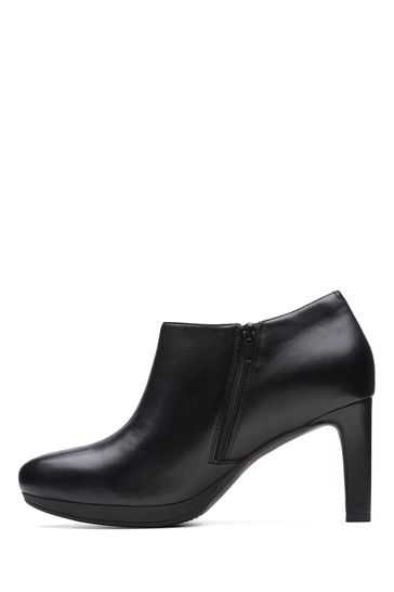 Buy Clarks Black Leather Ambyr Hope Boots from Next Hungary