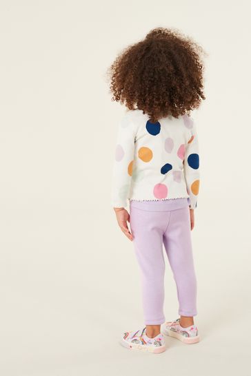 Buy Lilac Purple Cosy Fleece Lined Leggings 3mths 7yrs from Next