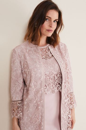 Lace overcoat shop