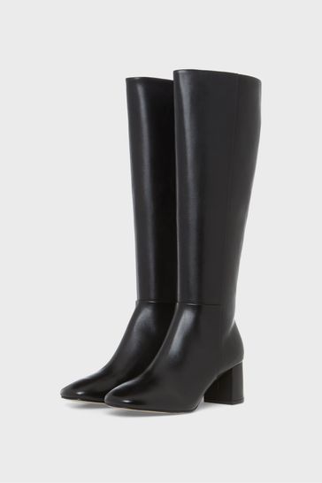 Hobbs Black Long Imogen Boots