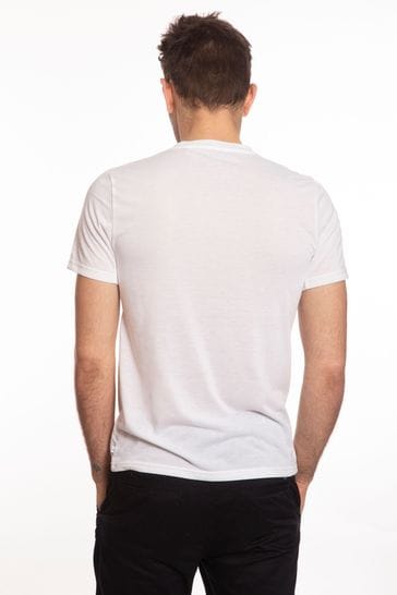 calvin klein plain white t shirt