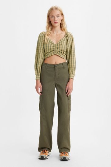 Levi's® Green 94 Baggy Cargo Trousers