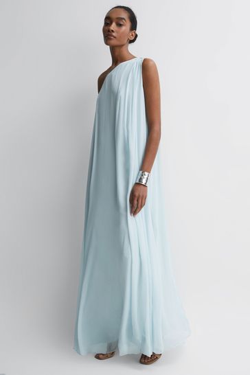 charly one shoulder maxi dress Buy Reiss Green Charly One Shoulder Maxi Dress from the Next UK online shop