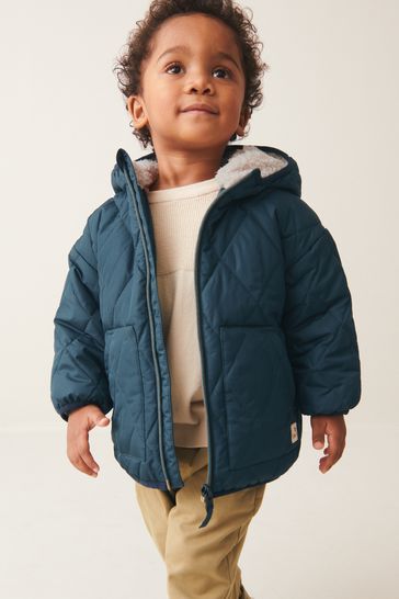 Boys borg lined coat 2025