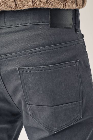 Grey sale coated jeans