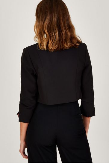 Monsoon cropped jacket deals