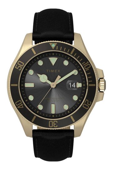 Timex Gents Black City Collection Watch
