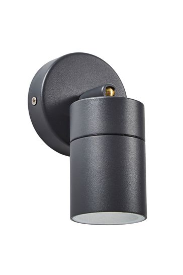 BHS Black Leto 1LT Adjustable Wall Light