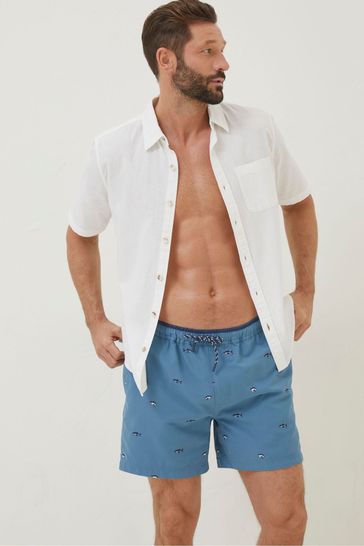 Mens swim shorts hot sale fat face